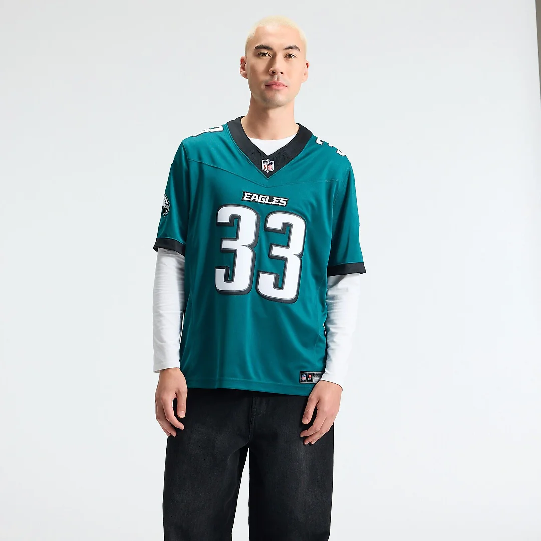 Zennovawear Cooper DeJean Philadelphia Eagles Team Vapor FUSE. Stitched Limited Jersey - Midnight Green