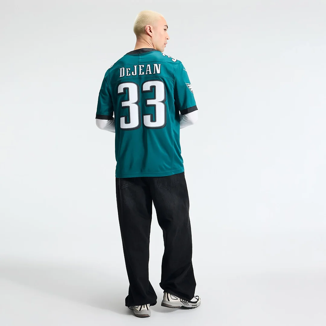 Zennovawear Cooper DeJean Philadelphia Eagles Team Vapor FUSE. Stitched Limited Jersey - Midnight Green