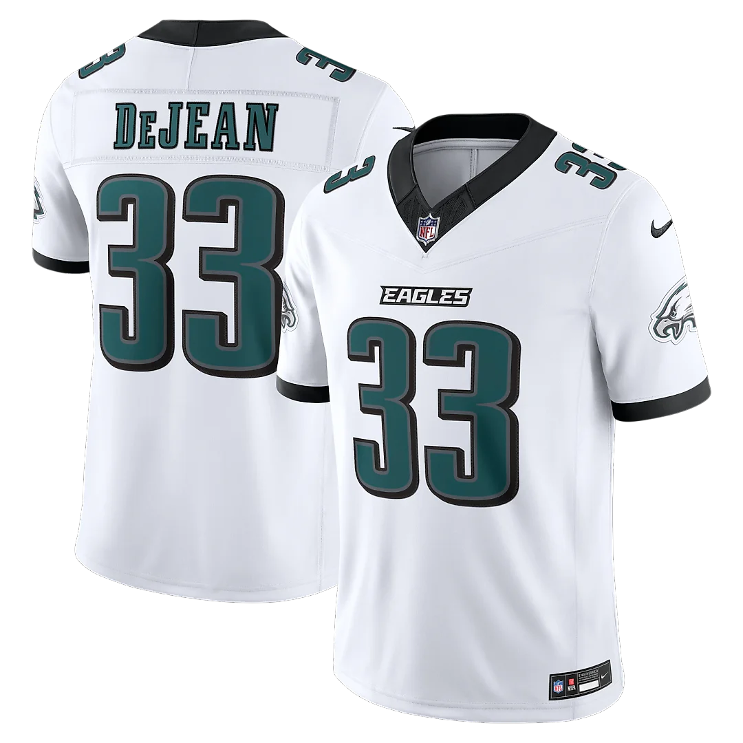 Zennovawear Cooper DeJean Philadelphia Eagles Vapor FUSE. Stitched Limited Jersey - White
