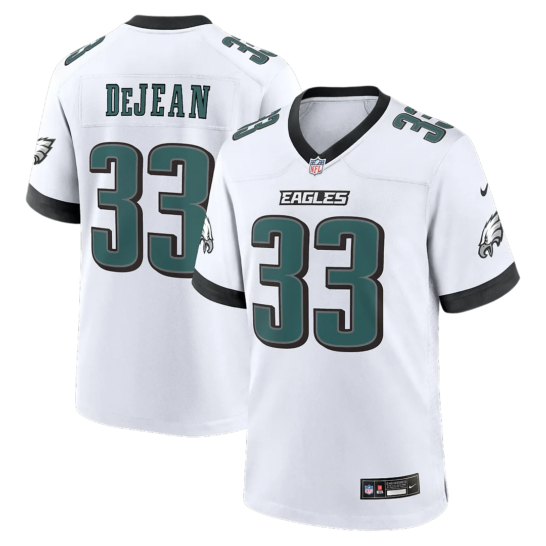 Zennovawear Cooper DeJean Philadelphia Eagles Game Jersey - White