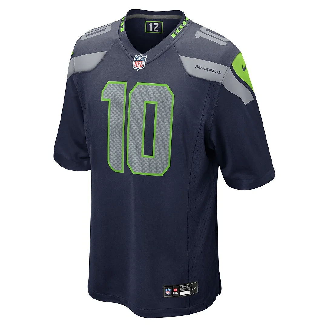 Zennovawear Cooper Kupp Seattle Seahawks Team Game Jersey - College Navy