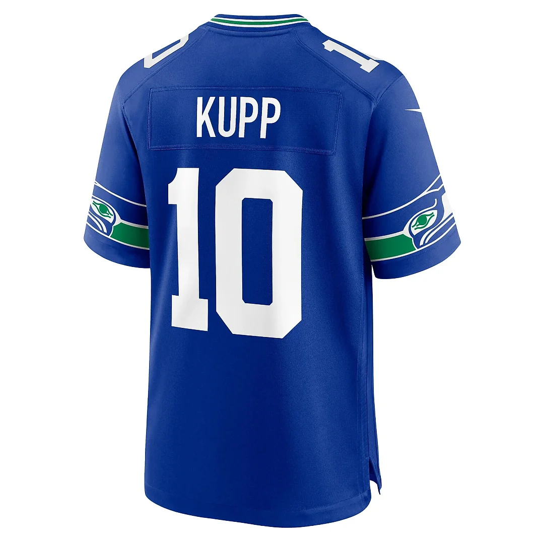 Zennovawear Cooper Kupp Seattle Seahawks Alternate Game Jersey - Royal