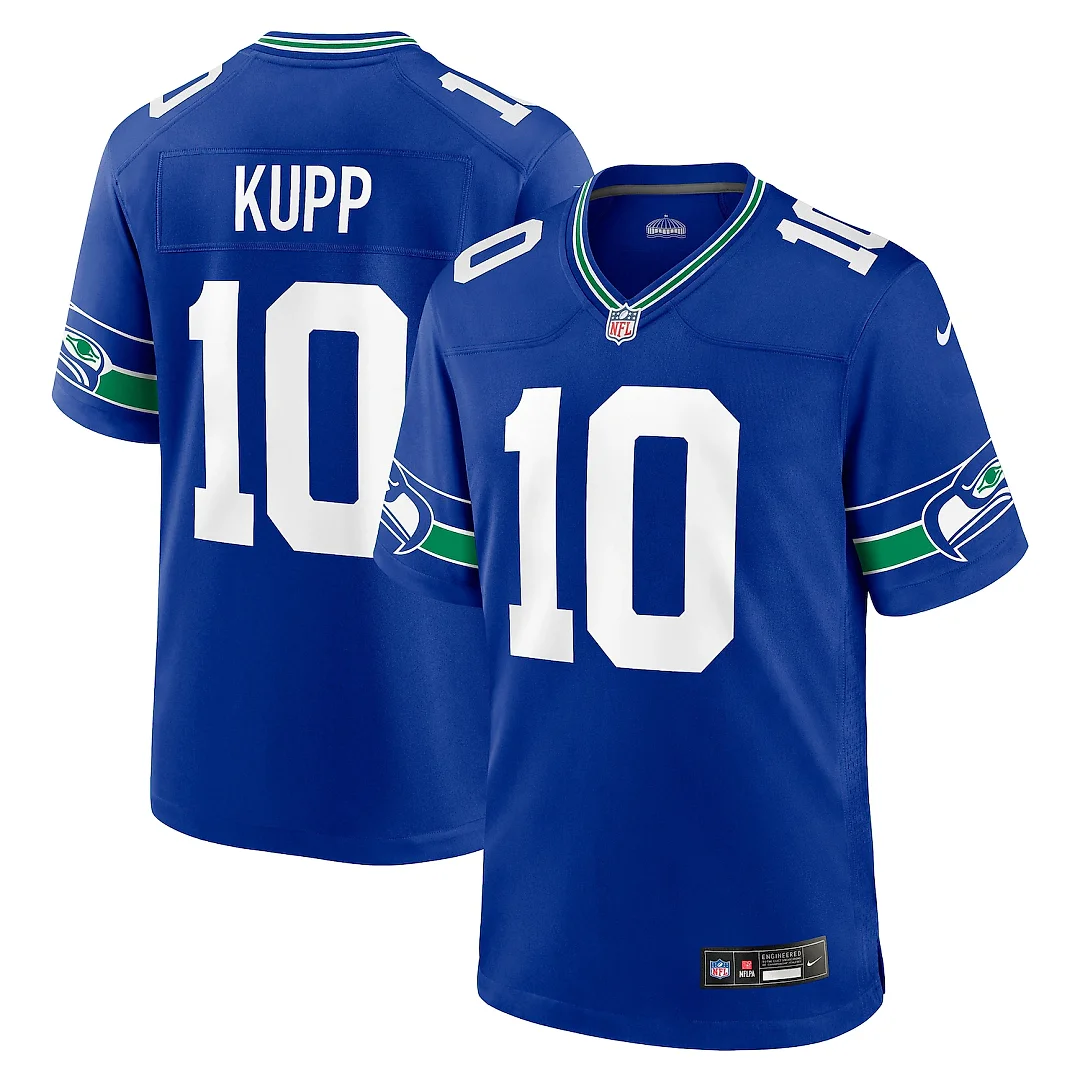 Zennovawear Cooper Kupp Seattle Seahawks Alternate Game Jersey - Royal