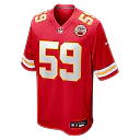 Zennovawear Cooper McDonald Kansas City Chiefs Team Game Jersey - Red
