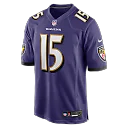 Zennovawear Cooper Rush Baltimore Ravens Team Game Jersey - Purple