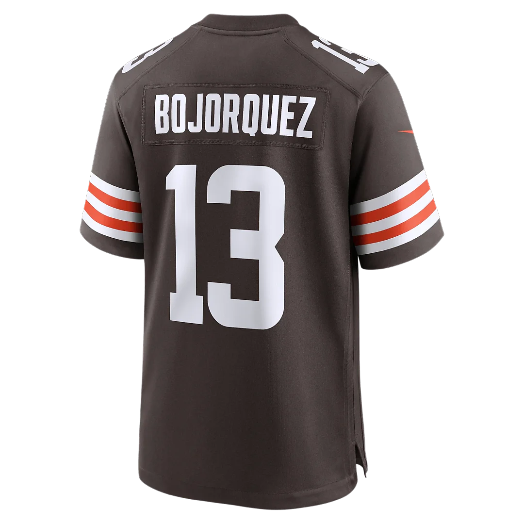 Zennovawear Corey Bojorquez Cleveland Browns Game Jersey - Brown
