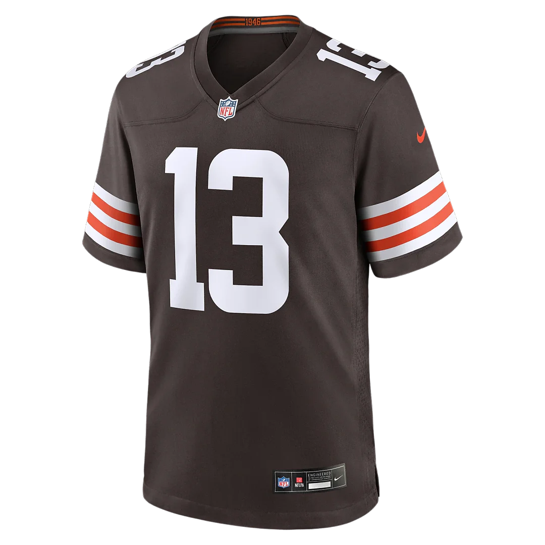 Zennovawear Corey Bojorquez Cleveland Browns Game Jersey - Brown