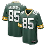Zennovawear Corey Bradford Green Bay Packers Retired Player Jersey - Green