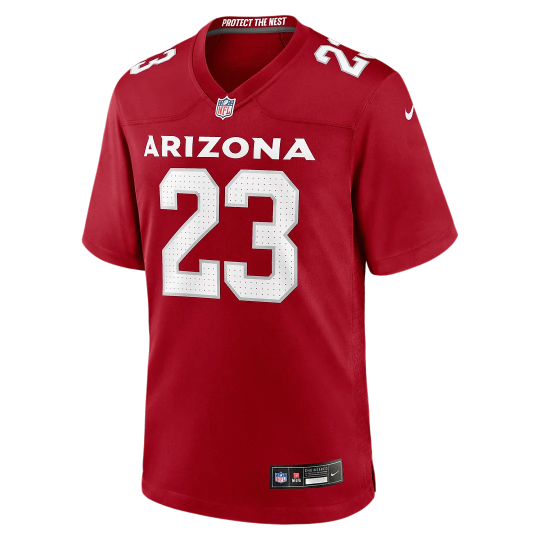 Zennovawear Corey Clement Arizona Cardinals Team Game Jersey - Cardinal