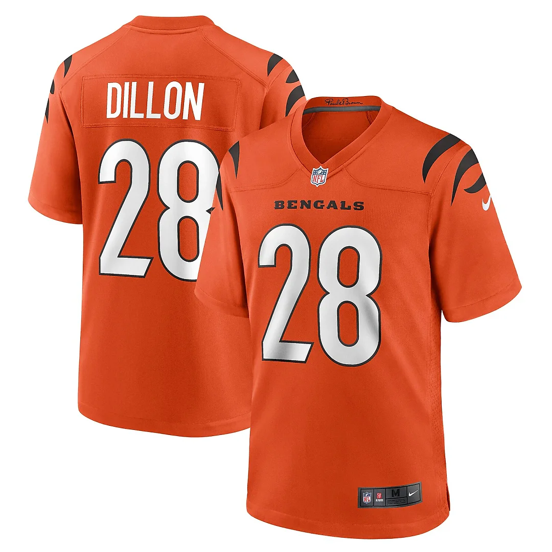 Zennovawear Corey Dillon Cincinnati Bengals Retired Player Alternate Game Jersey - Orange