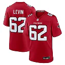 Zennovawear Corey Levin Atlanta Falcons Team Game Jersey - Red