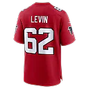 Zennovawear Corey Levin Atlanta Falcons Team Game Jersey - Red