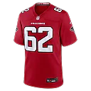 Zennovawear Corey Levin Atlanta Falcons Team Game Jersey - Red