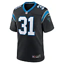 Zennovawear Corey Thornton Carolina Panthers Team Game Jersey - Black