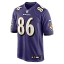 Zennovawear Cornelius Johnson Baltimore Ravens Team Game Jersey - Purple