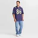 Zennovawear Cornelius Johnson Baltimore Ravens Team Game Jersey - Purple