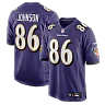 Zennovawear Cornelius Johnson Baltimore Ravens Team Game Jersey - Purple