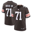 Zennovawear Cornelius Lucas Cleveland Browns Team Game Jersey - Brown