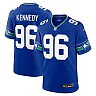 Zennovawear Cortez Kennedy Seattle Seahawks Retired Player Alternate Game Jersey - Royal