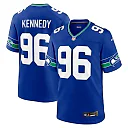 Zennovawear Cortez Kennedy Seattle Seahawks Retired Player Alternate Game Jersey - Royal