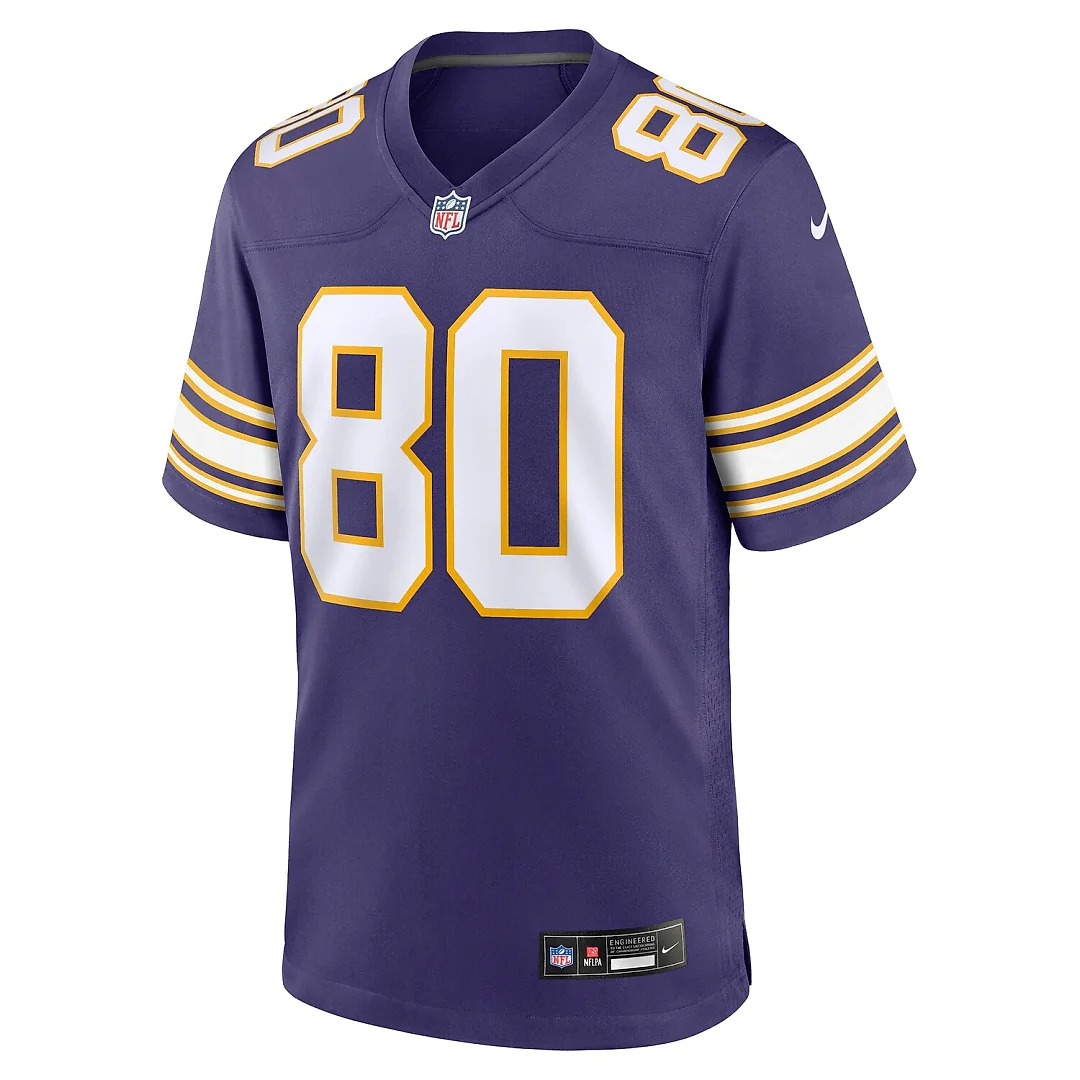 Zennovawear Cris Carter Minnesota Vikings Retired Player Alternate Game Jersey - Purple