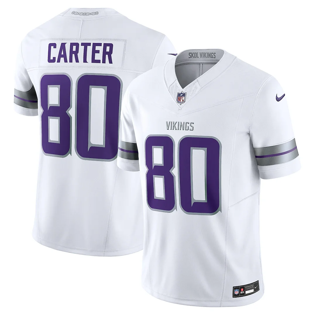 Zennovawear Cris Carter Minnesota Vikings Alternate Vapor FUSE. Retired Player Limited Jersey - White