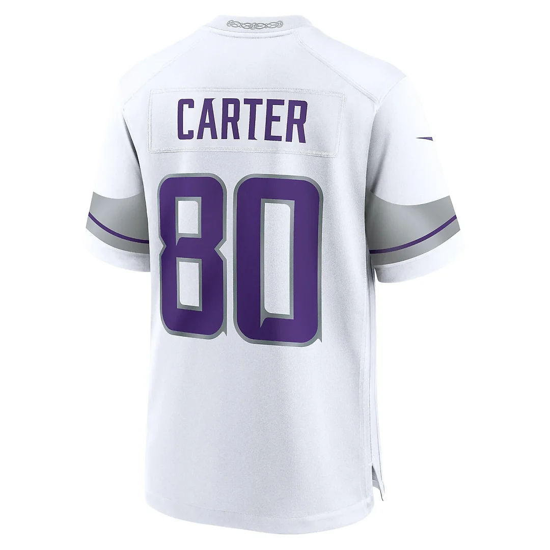 Zennovawear Cris Carter Minnesota Vikings Alternate Retired Player Game Jersey - White