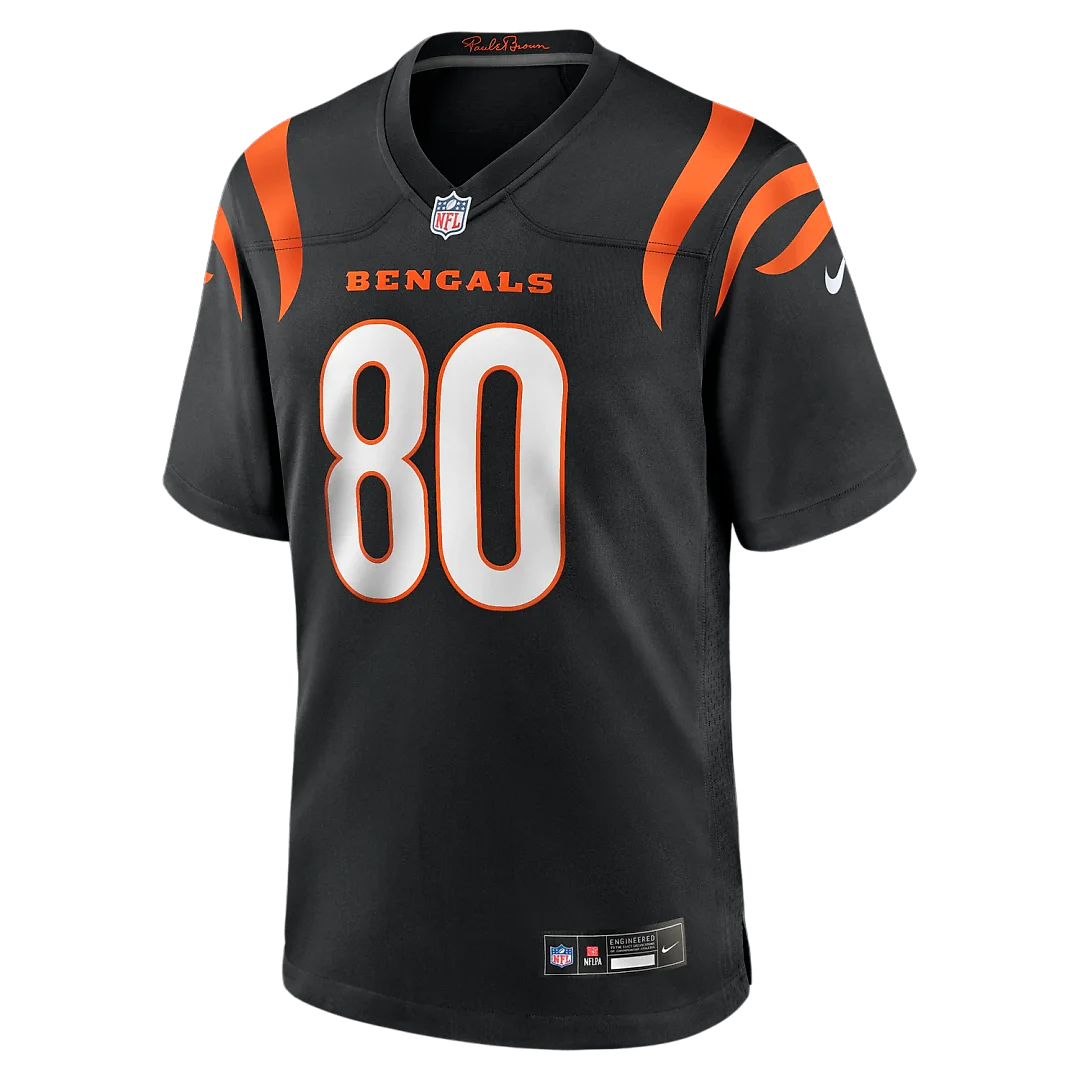 Zennovawear Cris Collinsworth Cincinnati Bengals Team Retired Player Game Jersey - Black