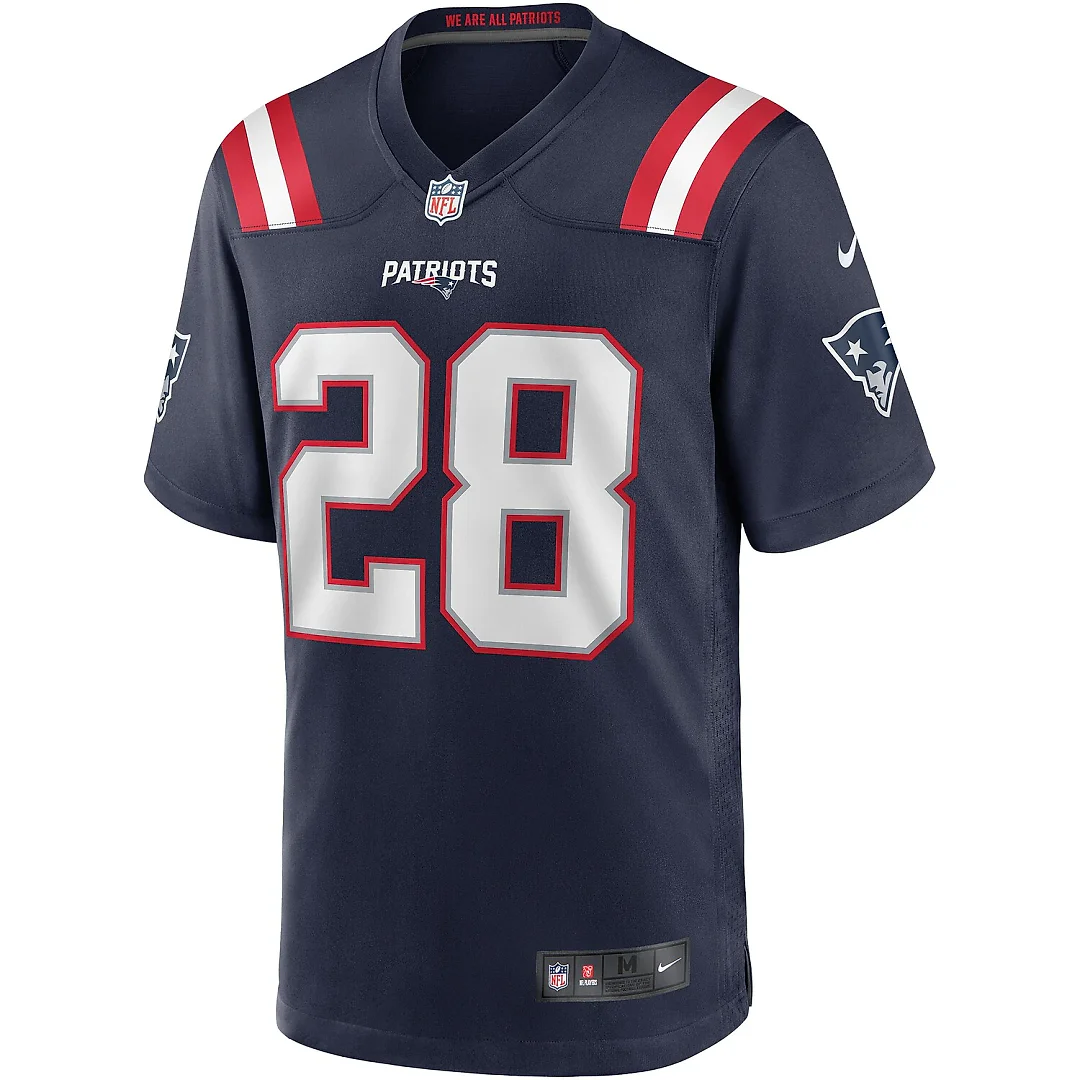 Zennovawear Curtis Martin New England Patriots Game Retired Player Jersey - Navy