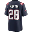 Zennovawear Curtis Martin New England Patriots Game Retired Player Jersey - Navy