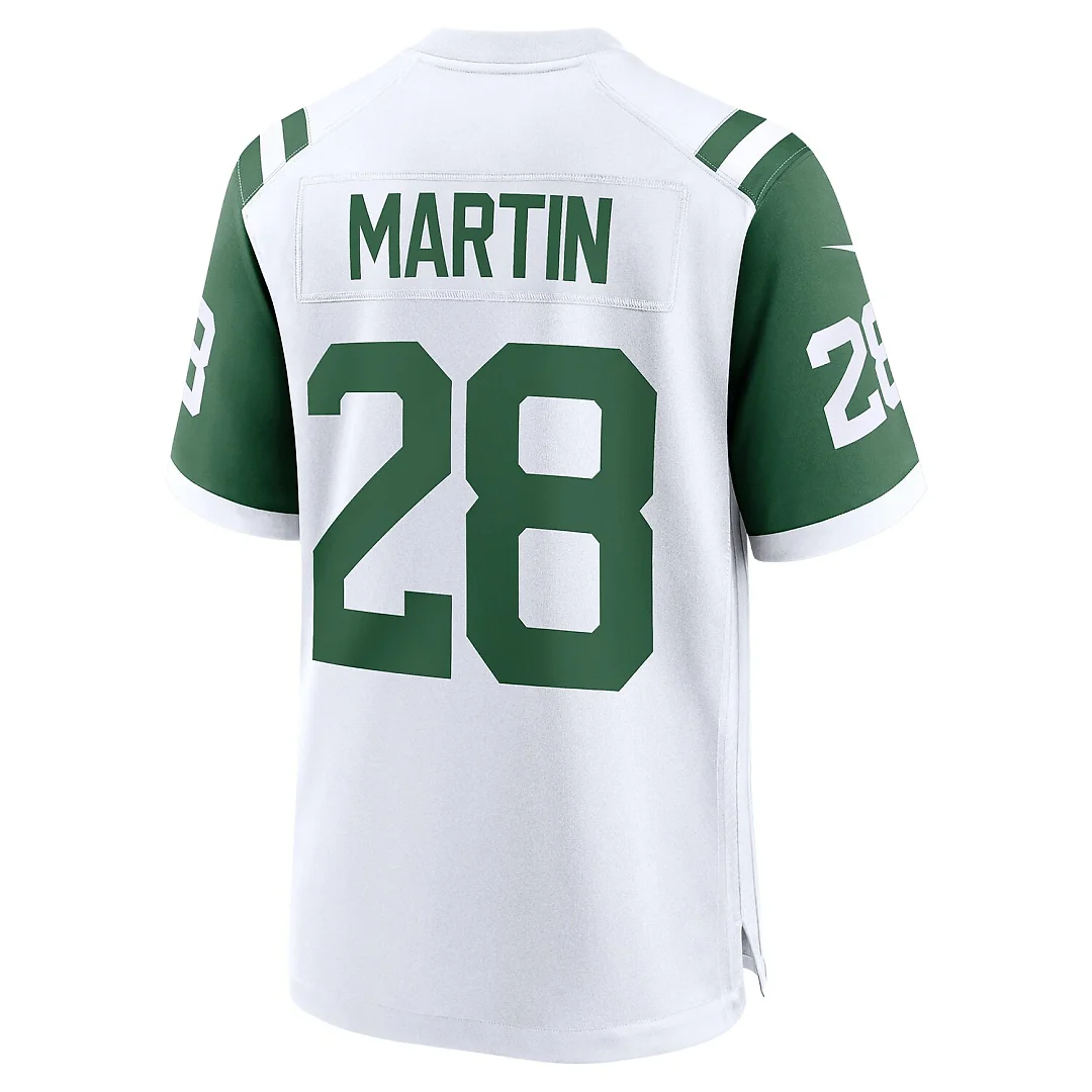 Zennovawear Curtis Martin New York Jets Retired Player Alternate Game Jersey - White