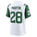Zennovawear Curtis Martin New York Jets Retired Player Alternate Game Jersey - White