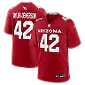 Zennovawear Dadrion Taylor-Demerson Arizona Cardinals Team Game Jersey - Cardinal