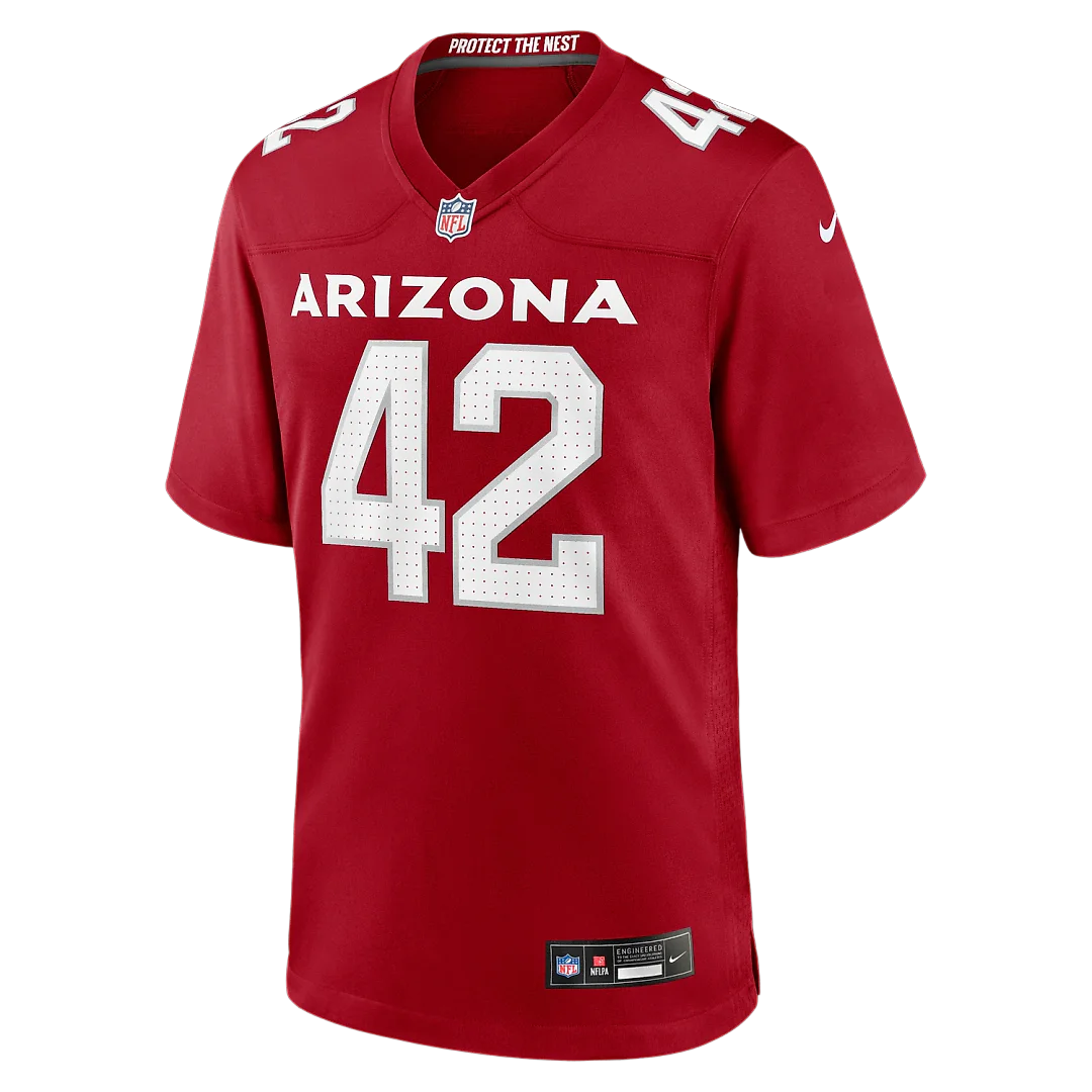 Zennovawear Dadrion Taylor-Demerson Arizona Cardinals Team Game Jersey - Cardinal