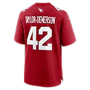 Zennovawear Dadrion Taylor-Demerson Arizona Cardinals Team Game Jersey - Cardinal