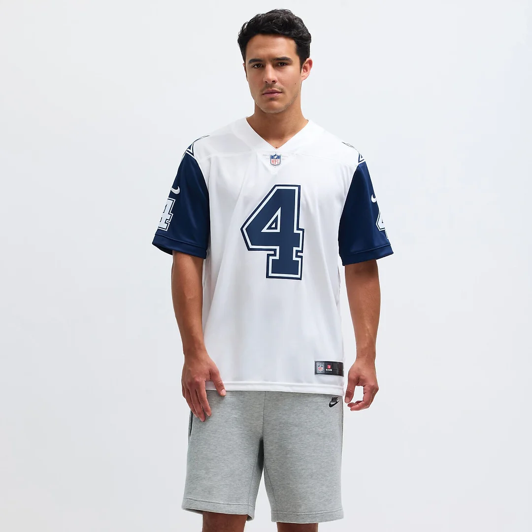 Zennovawear Dak Prescott Dallas Cowboys Color Rush Vapor Limited Jersey - White