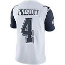 Zennovawear Dak Prescott Dallas Cowboys Color Rush Vapor Limited Jersey - White