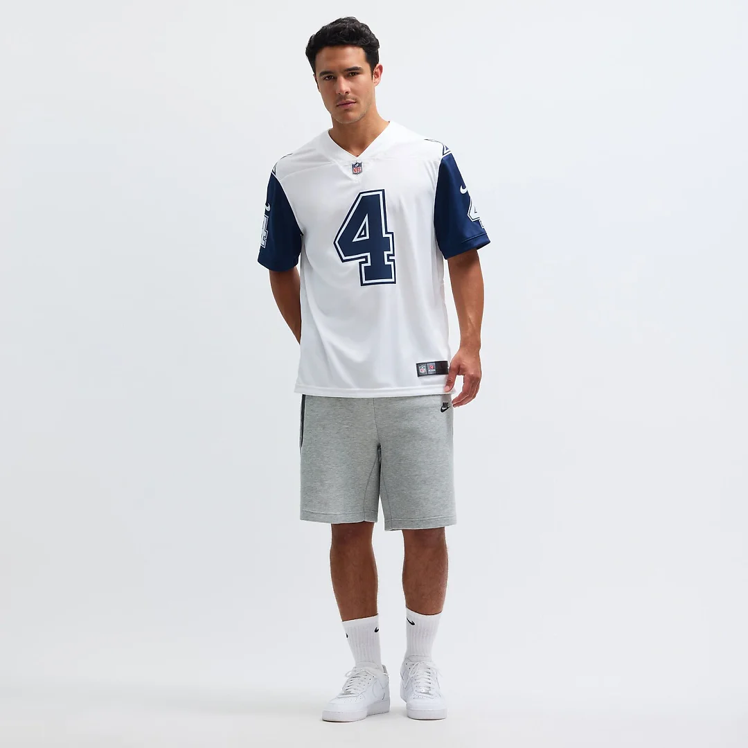 Zennovawear Dak Prescott Dallas Cowboys Color Rush Vapor Limited Jersey - White