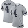 Zennovawear Dak Prescott Dallas Cowboys Inverted Legend Player Performance Top - Gray