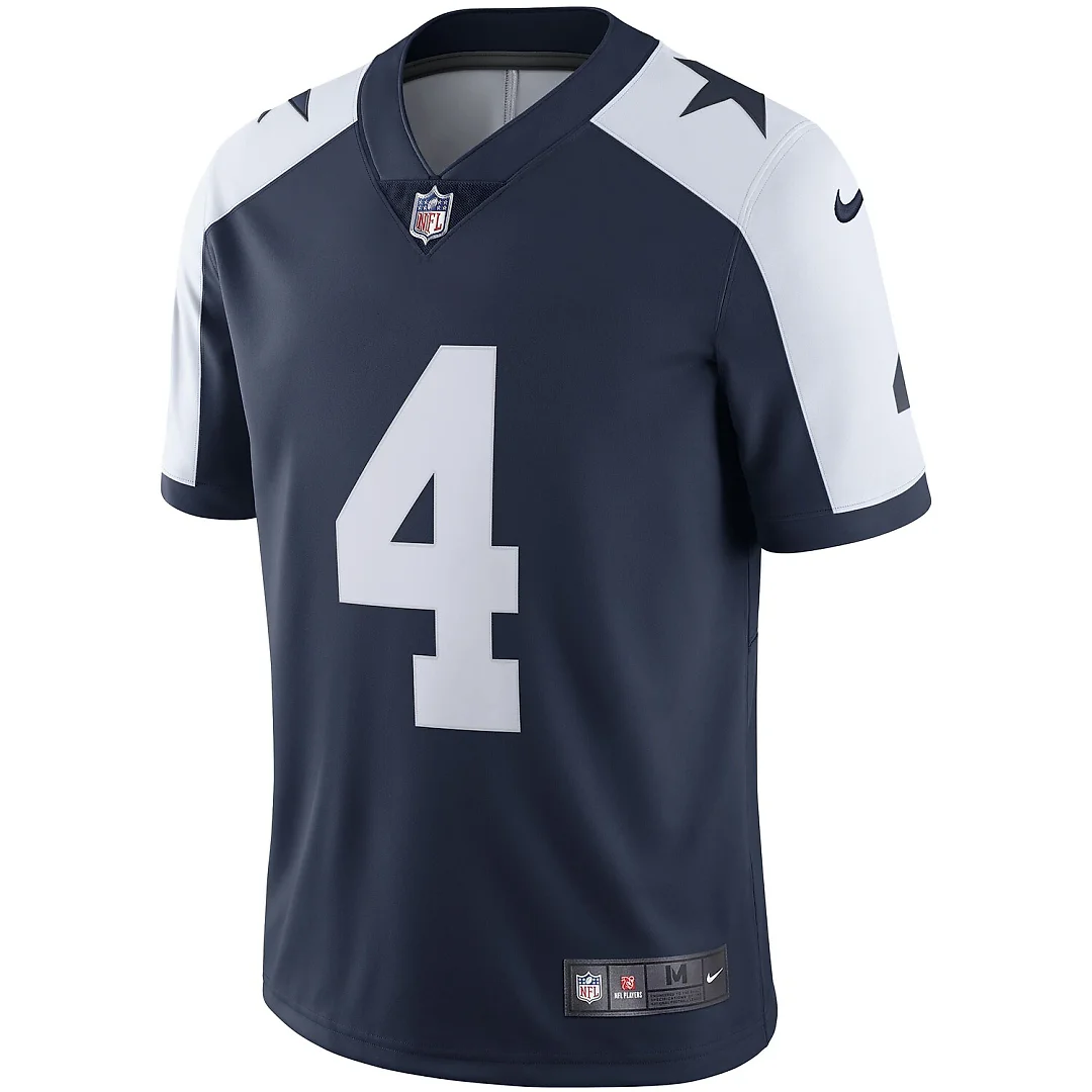Zennovawear Dak Prescott Dallas Cowboys Alternate Vapor Limited Jersey - Navy
