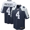 Zennovawear Dak Prescott Dallas Cowboys Alternate Game Team Jersey - Navy