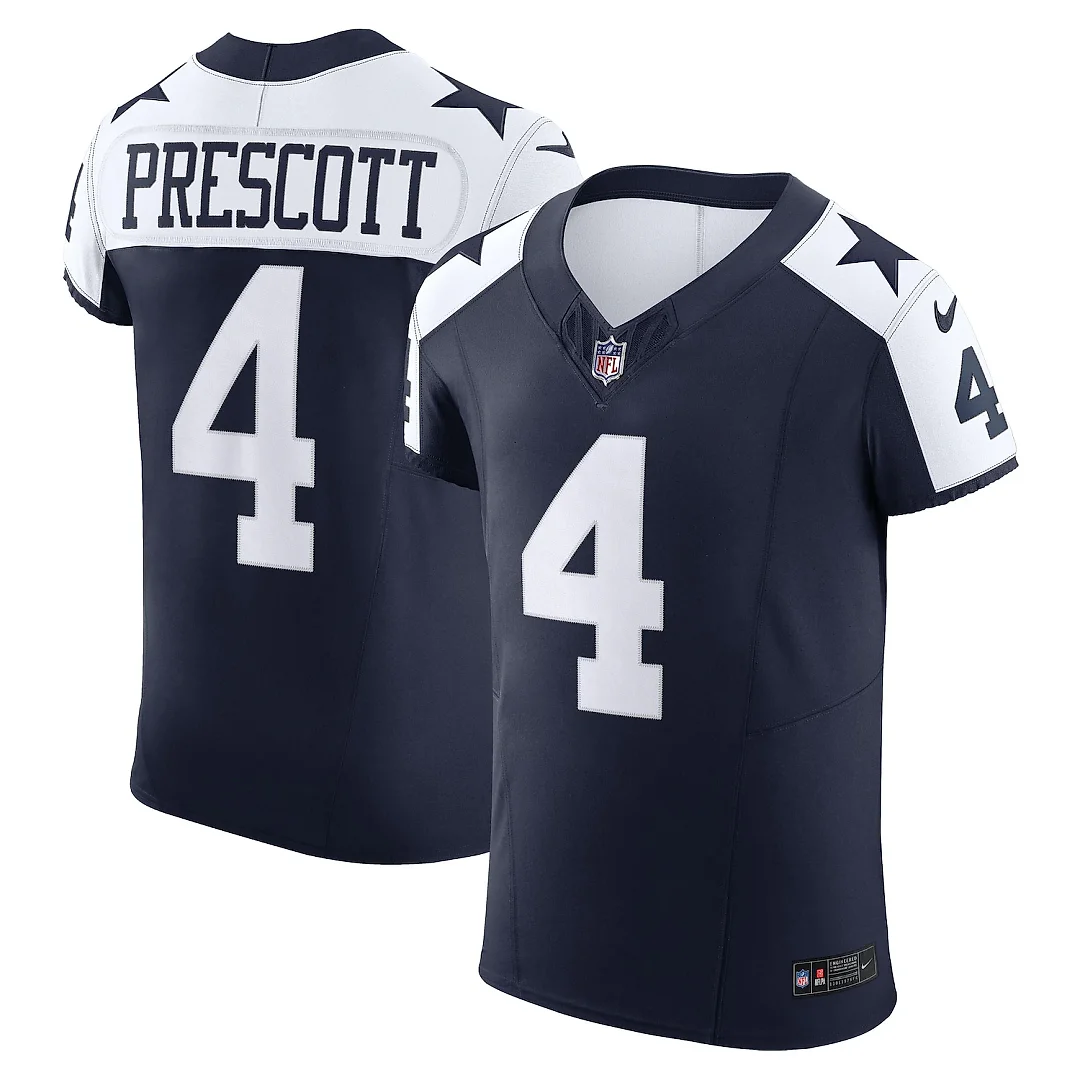 Zennovawear Dak Prescott Dallas Cowboys Alternate Vapor FUSE. Elite Jersey - Navy