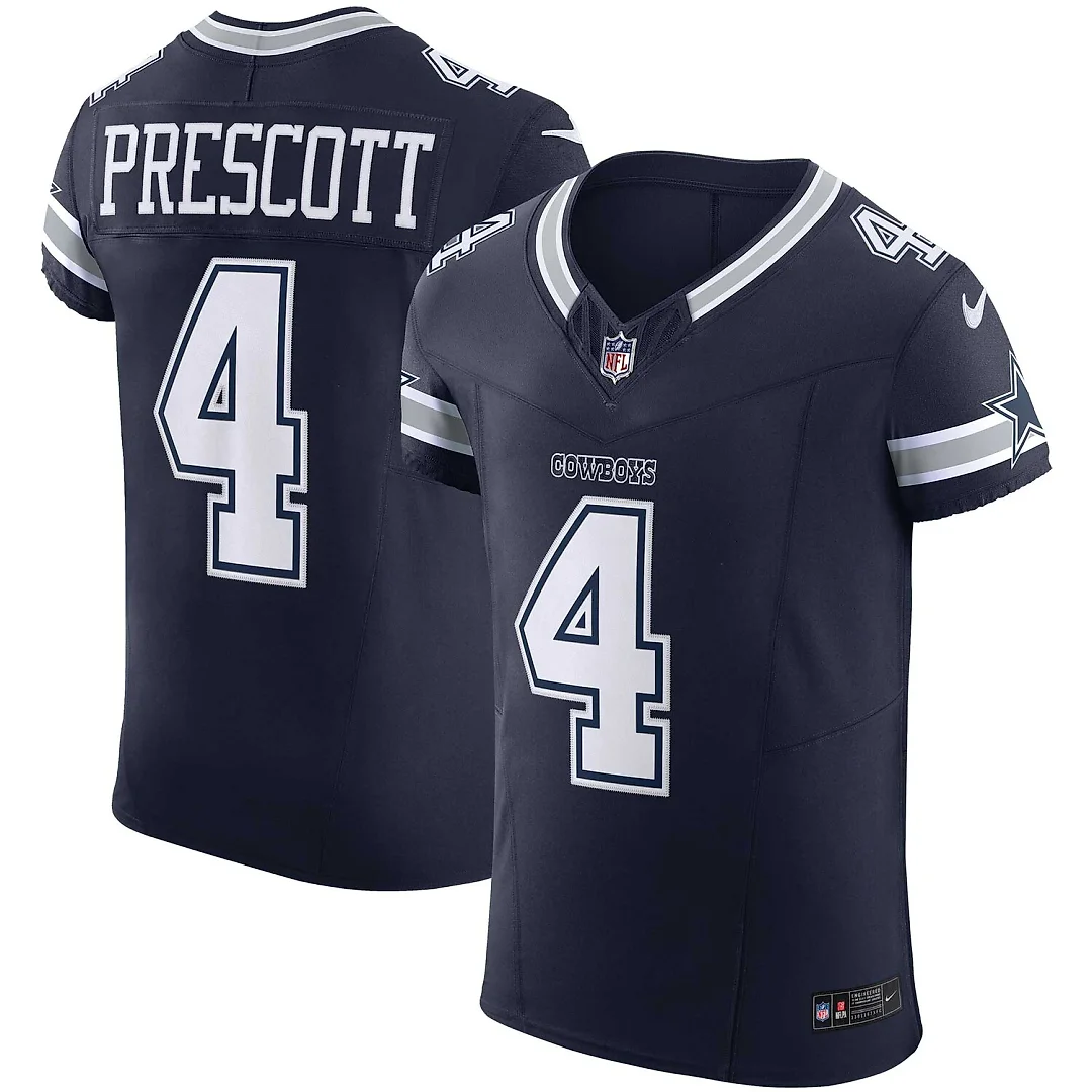Zennovawear Dak Prescott Dallas Cowboys Team Vapor FUSE. Elite Jersey - Navy