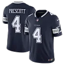 Zennovawear Dak Prescott Dallas Cowboys Team Vapor FUSE. Stitched Limited Jersey - Navy
