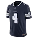 Zennovawear Dak Prescott Dallas Cowboys Team Vapor FUSE. Stitched Limited Jersey - Navy