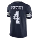 Zennovawear Dak Prescott Dallas Cowboys Team Vapor FUSE. Stitched Limited Jersey - Navy