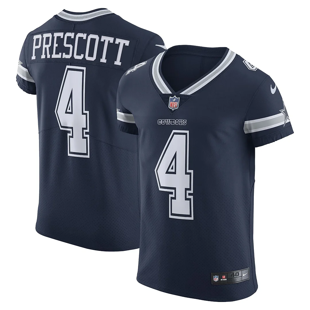 Zennovawear Dak Prescott Dallas Cowboys Vapor Elite Player Team Jersey - Navy