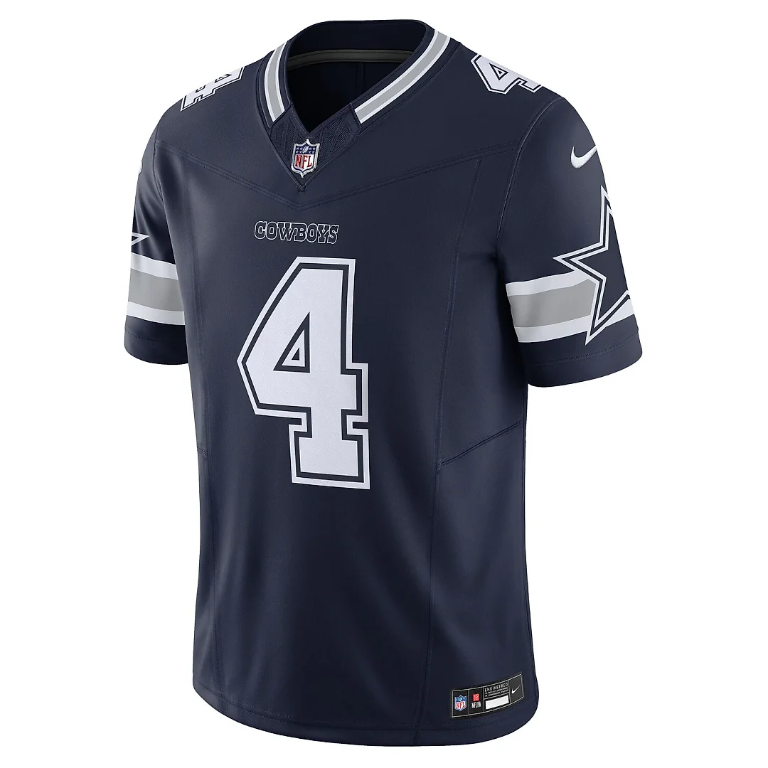 Zennovawear Dak Prescott Dallas Cowboys Vapor FUSE. Limited Jersey - Navy