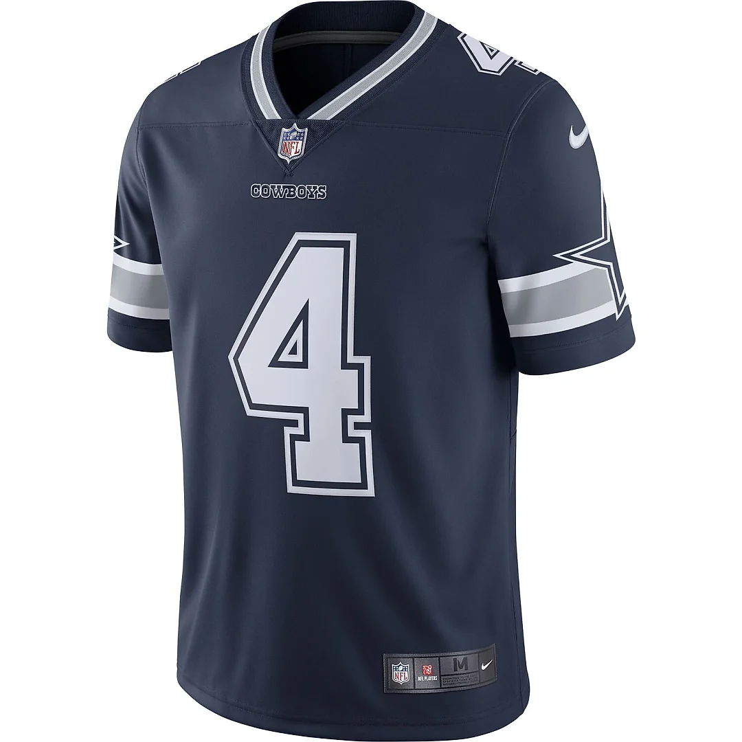Zennovawear Dak Prescott Dallas Cowboys Vapor Limited Player Jersey - Navy