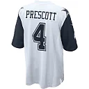 Zennovawear Dak Prescott Dallas Cowboys Alternate Game Team Jersey - White